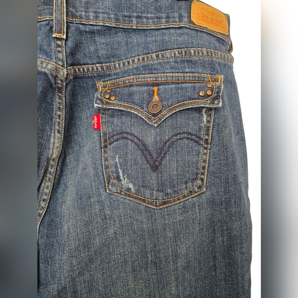 Levi Strauss Classic Blue Women's Jeans Size 15 EUC - Picture 3 of 5